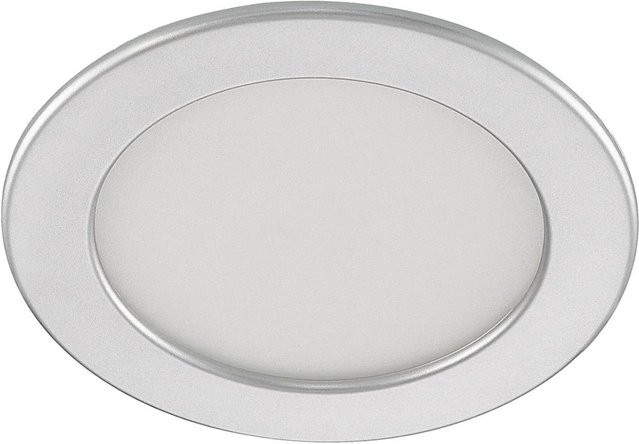 PRIOS LED Cadance 9917025 Moderne 1-flammige Badezimmerleuchte aus Aluminium in Alu-Grau, dimmbar, IP44 - Bild 1