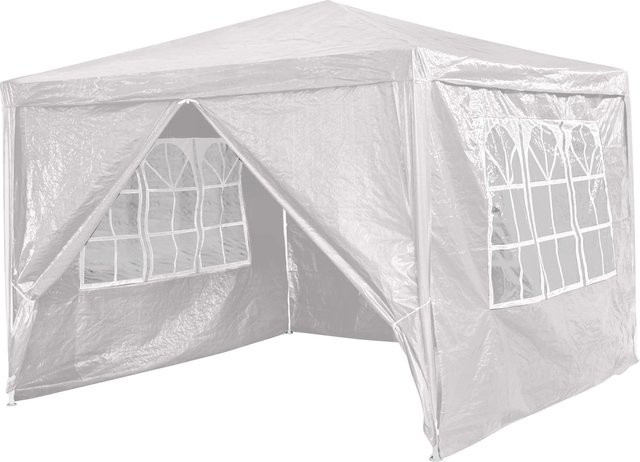 Pavillon Tavares in Weiß mit B/T/H: 290 x 290 x 246 cm - Bild 1