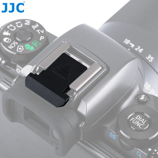 JJC 4er-Set Kamera Blitzschuh Abdeckkappen in Schwarz zum Schutz für Canon EOS R100 R5 R6 RP R 7D Mark II 6D Mark II 5D Mark IV Rebel T8i T7i T7 T6i - Bild 1