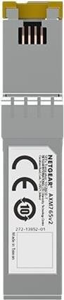 Netgear AXM765v2 SFP+ Transceiver-Modul 10GbE 10GBase-T RJ-45 bis zu 80 m - Bild 1
