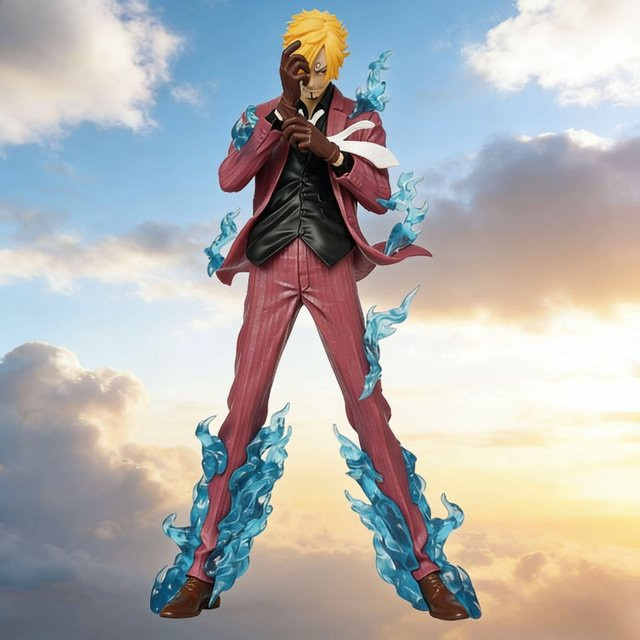 Bandai One Piece Sanji, Actionfigur, 25cm, Bunt / Mehrfarbig - Bild 1