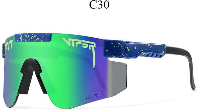 Pit Viper Sonnenbrille, Multicolor, Vollrand, Kunststoff, Unisex - Bild 1