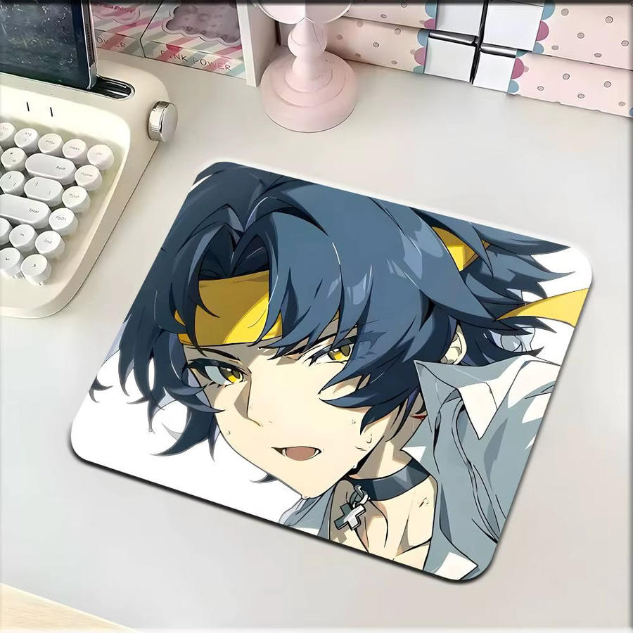 Mousepad Asaba Harumasa Zenless Zone Zero Schreibtischunterlage rutschfest, Mehrfarbig - Bild 4
