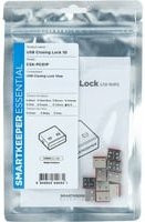 Smartkeeper USB-A Einsteckschloss CSK-PC01P in Rot und Edelstahl - Bild 2
