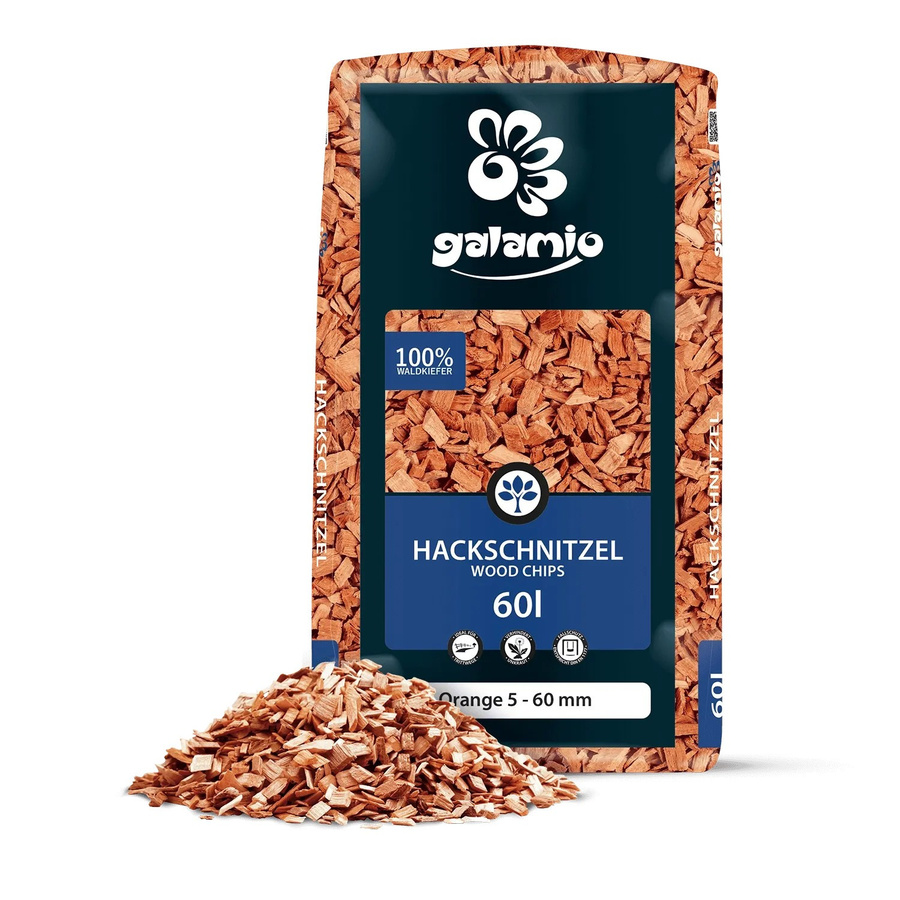 Galamio Holzhackschnitzel Orange 60 l - Bild 2