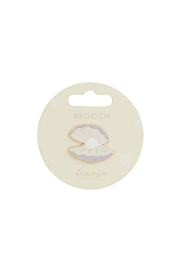 Leevje Brosche Seashell, Unisex - Bild 1