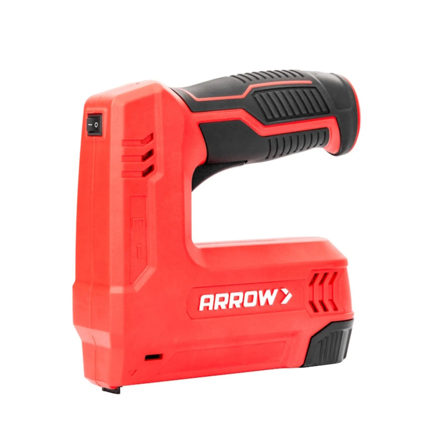 Arrow Akkutacker E21 in Rot-Schwarz für Feindrahtklammern von 6 mm bis 10 mm und Nägel - Bild 2