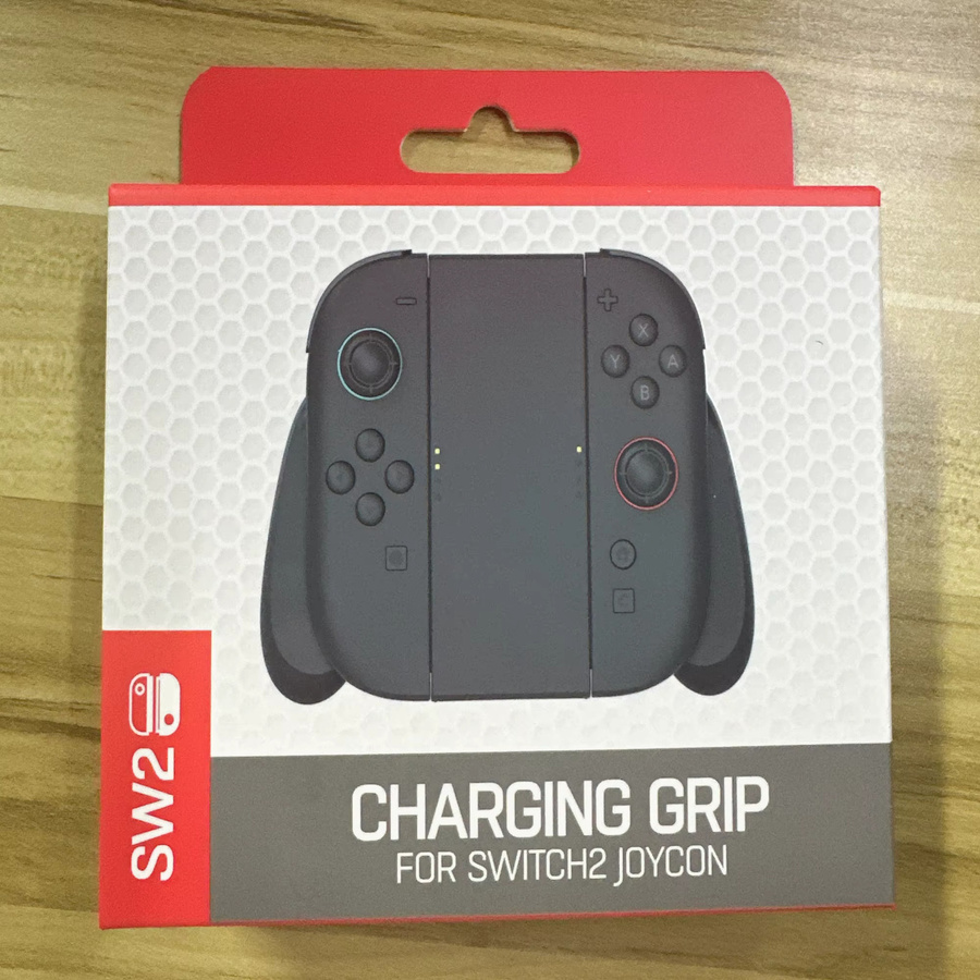 Benicabaly Magnetischer Ladegriff RCW309 für Nintendo Switch in Schwarz mit Rücktasten, Dualer Schnellladung, LED-Anzeige und Überladeschutz - Bild 3