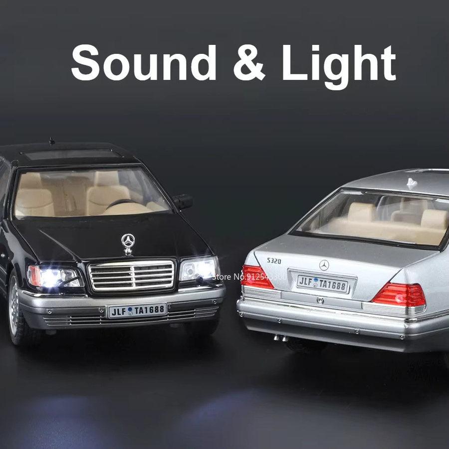 caipo S320 Oldtimer Modell, 1:24, Metall, mit Licht und Sound - Bild 5