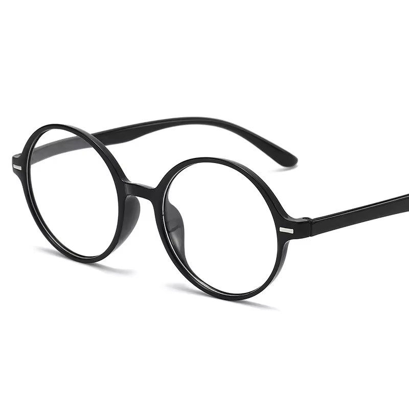 MDOD Lesebrille, rund, Vollrand, Kunststoff, schwarz, Damen - Bild 2