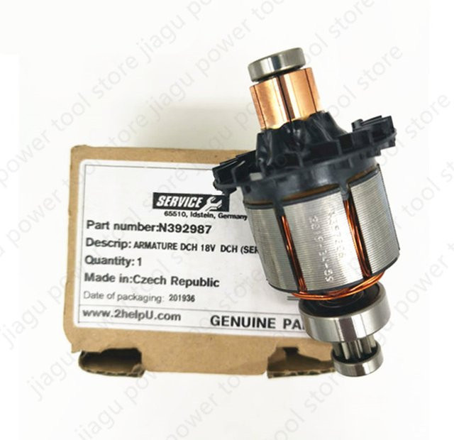 Ersatz Ankerrotor N392987 für DeWalt DCH253 DCH254 DCH253M2 DCH254M2 DCH253KN in Mehrfarbig - Bild 1