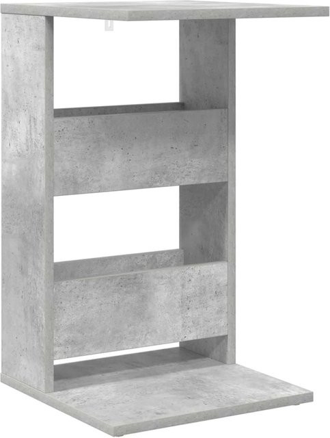 vidaXL Beistelltisch in Beton-Optik Grau, moderner Couchtisch aus Holzwerkstoff, B/T/H: 40 x 35 x 60,5 cm - Bild 1