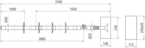 DEHN 766340 Isolierstangen-Set - Bild 1