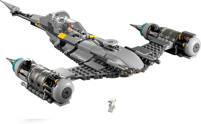 LEGO Star Wars The 1 Starfighter Model Building Blocks 412-teiliges Set - Bild 1