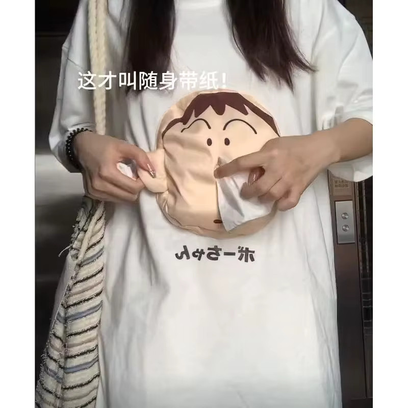 Bandai Boochan 3D-Taschentuch-T-Shirt, kurzärmelig - Bild 3