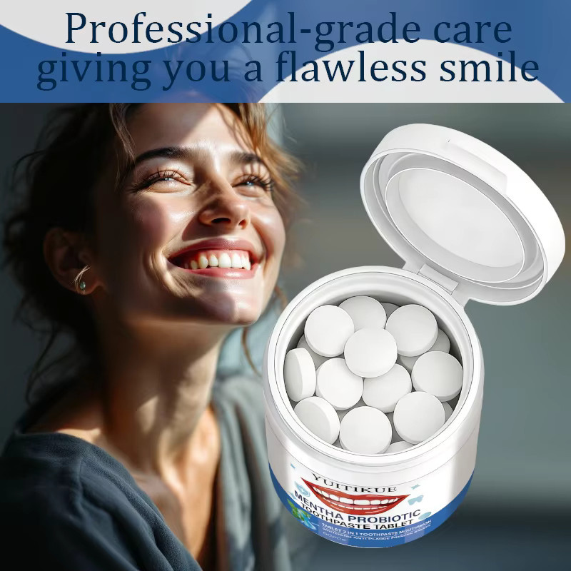 YUITIKUE Mentha Probiotische Zahnpasta-Tabletten, 60 Stück - Bild 4