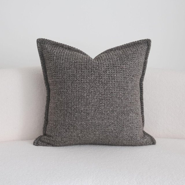 JMG Clothing Französische Zierkissenhülle in Grau, quadratisch, B/T/H: 45 x 45 x 1 cm - Bild 1