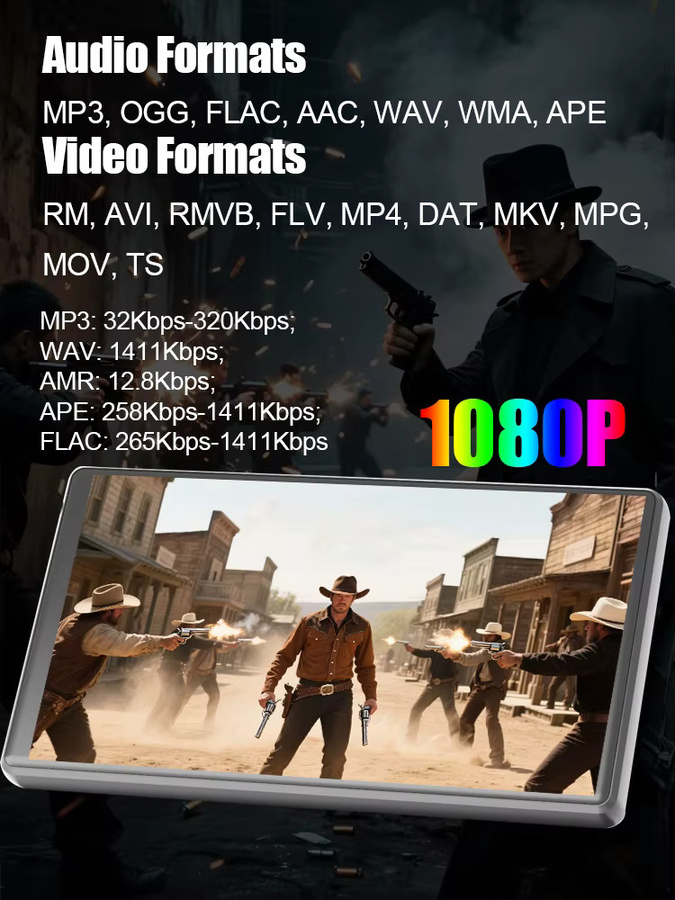 Famue Smart Media Player mit Android 13, Octa-Core, WiFi und Bluetooth 5.0 für Musik und E-Books - Bild 2