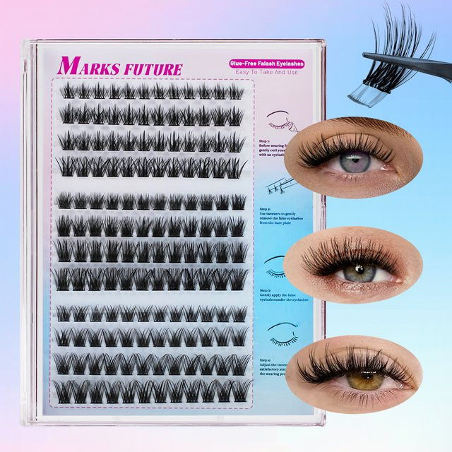 Marks Future C-Curl Wimpern, 144 Stück, Black, Unisex - Bild 1