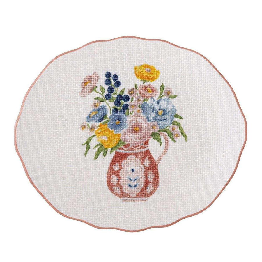 Bloomingville Dorothy Teller in Rosa, Durchmesser: 20 cm - Bild 1