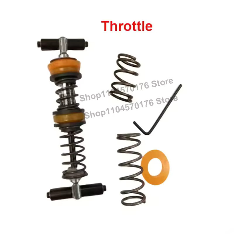MOZA Racing Pedal Mod Kit mit hydraulischen Federdämpfern für Kupplung, Gas und Bremse in Schwarz, kompatibel mit MOZA R12, R9, R5, R3 und SRPLITE - Bild 4