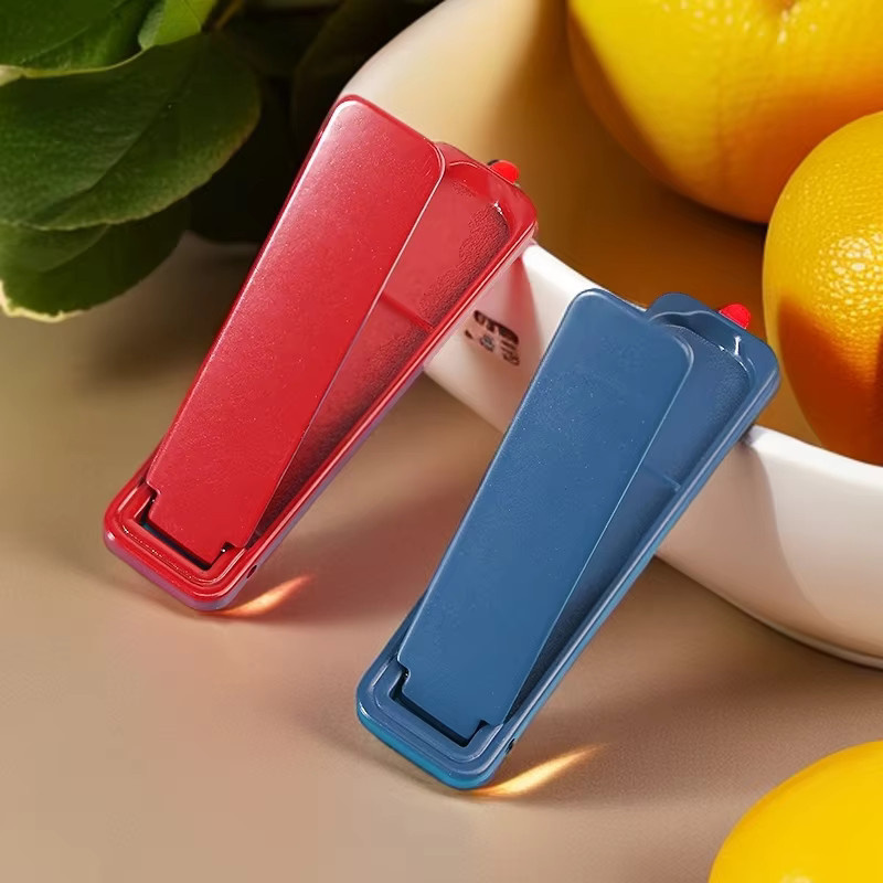WSSHE Ultradünner zusammenklappbarer Handyhalter in Blau für iPhone Samsung und Xiaomi - Bild 3
