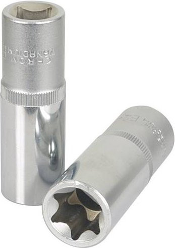 KS Tools 9114425 Stecknuss aus Chrom-Vanadium in Silber - Bild 1