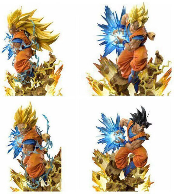 Bandai Dragon Ball Super Saiyan Son Goku, Actionfigur, Kunststoff - Bild 1