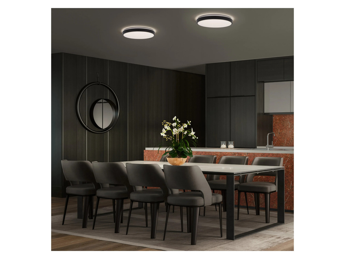 OSRAM LED-Deckenleuchte Orbis London in Schwarz mit warmweißem Licht - Bild 2