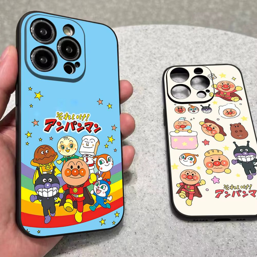 C-Children Anpanman Handyhülle für iPhone 17 16 15 16e 14 13 12 11 Pro Max Plus Case Cover in Multicolour - Bild 2