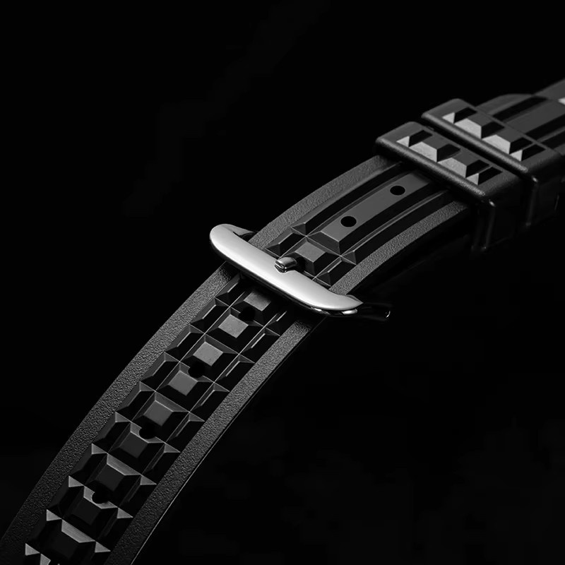 RDUNAE Uhrenarmband Herren, Schokolade, 19 mm, 20 mm - Bild 2