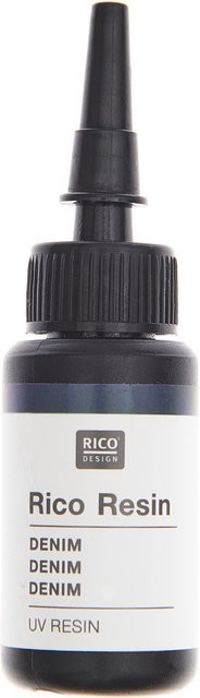 Rico Design UV Resin Denim in Blau und Multicolour - Bild 1