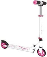 Muuwmi Aluminium Scooter Tretroller weiß-pink GS-geprüft - Bild 1
