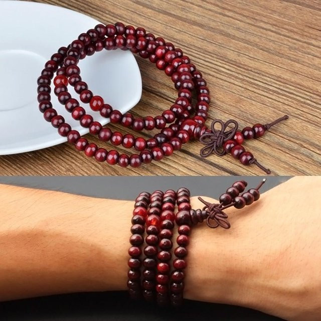 Armband Sandelholz, 6mm, Unisex - Bild 1