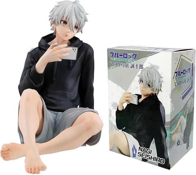 Blue Lock Nagi Seishiro Actionfigur, Sitzende Figur, 10cm, ab 14 Jahren - Bild 1