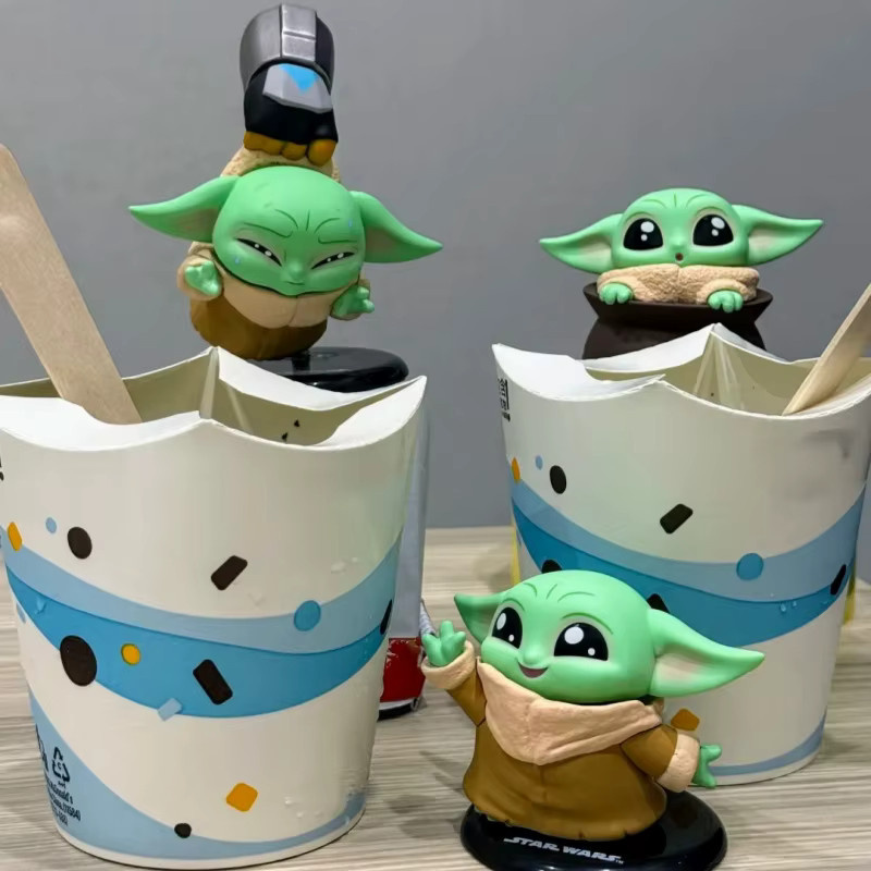 Hot Toys Star Wars Grogu Cosbi Bobble-Head Collection, Minifigur - Bild 3