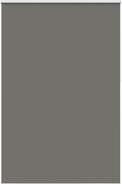 vidaXL Verdunkelungsrollo Grau aus Polyester, Breite: 150 cm, Höhe: 230 cm - Bild 1