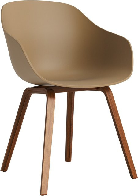 HAY About A Chair AAC 222 mit Armlehnen in Braun und Eiche - Bild 1