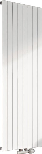 Ximax P1 Designheizkörper aus Stahl, Weiß, Mittenanschluss, B: 44,5 cm, H: 180,0 cm, T: 6,5 cm - Bild 1