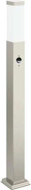 vidaXL Pollerleuchte mit Bewegungssensor aus Edelstahl in Silber, Höhe: 80 cm, IP44, E27 - Bild 1