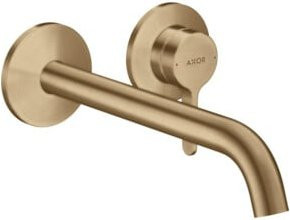 Hansgrohe Axor One UP-EHM Fertigmontageset in Brushed Bronze mit 220 mm Auslauf - Bild 1