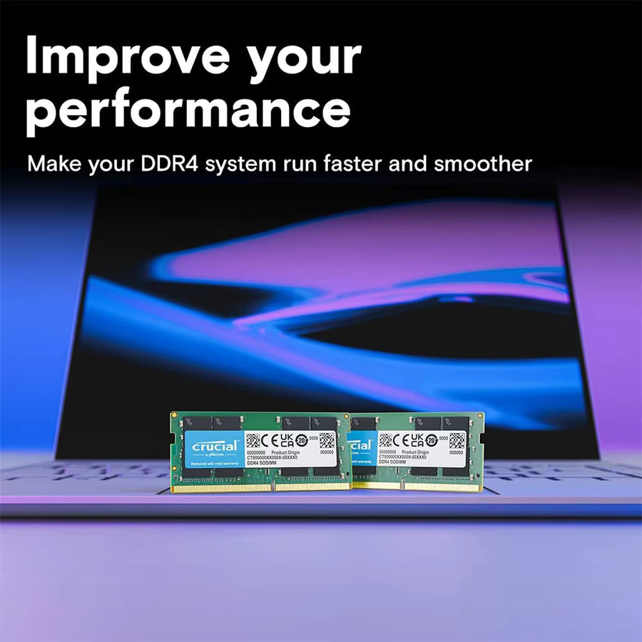 Crucial DDR4 RAM Notebook Speicher 8GB 3200MHz SODIMM 260Pin PC4-25600 in Grün - Bild 3