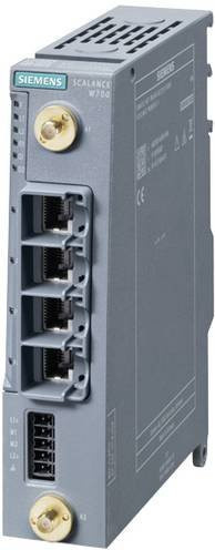 Siemens Industrial Ethernet Switch 6GK5763-1AL00-3AA0 in Grau mit 1 Gbe und Wi-Fi 6 Dual-Band - Bild 1