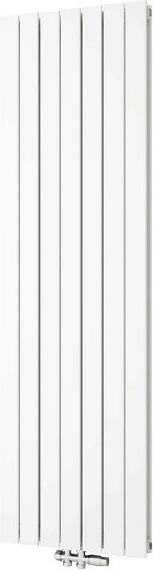 Duschparadies Design Paneelheizkörper doppellagig Weiß B: 52,6 cm, H: 180 cm, 1934W - Bild 1