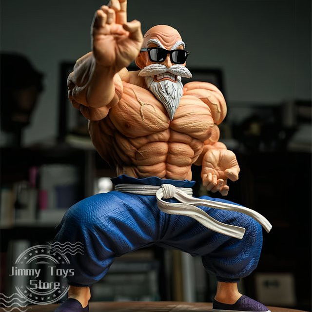 Bandai Dragon Ball Muscle Master Roshi Goku Kame Sennin, Actionfigur, 10cm - Bild 1