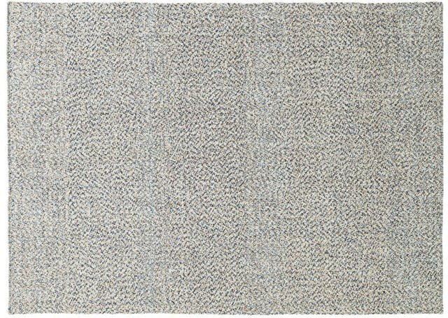 Normann Copenhagen Polli Teppich in Beige und Grau, rechteckig, abstraktes Design aus Polyester - Bild 1