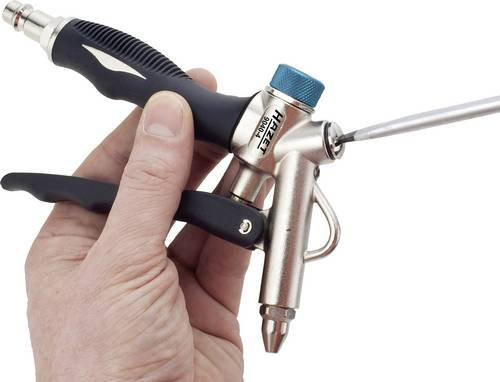 Hazet 2-Wege Ausblaspistole 9040-4 in Silber aus Aluminium - Bild 1