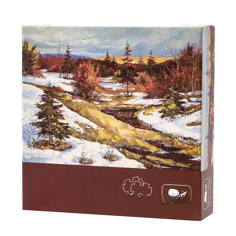 MaxRenard Schnee Berg Puzzle, 1000 Teile - Bild 2