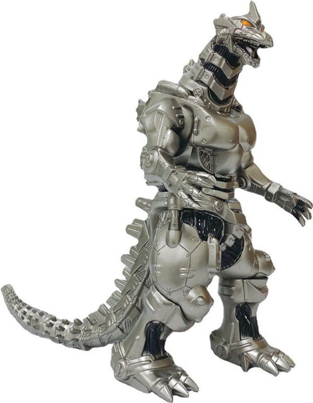 Bandai Godzilla Movie Edition König der Monster Mechanische Figur aus PVC in Silber, Höhe: 30 cm - Bild 1