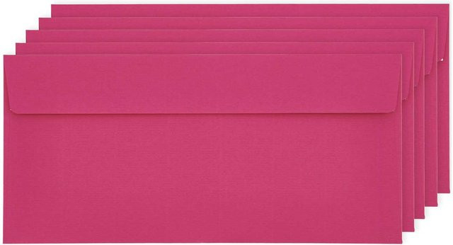 Rico Design Paper Poetry Luxury Umschläge DIN Lang in Fuchsia - Bild 1